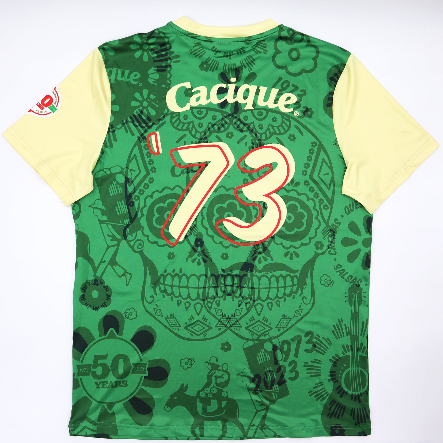 Green Cacique Futbol Jersey